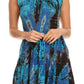 Sakkas Alba Women's Off The Shoulder Smock Ruffle Midi Dress Tie Dye & Embroidery