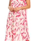 Sakkas Anni Women's Summer Casual Midi Sleeveless Loose Tie-dye Tank Sundress