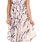 Sakkas Anni Women's Summer Casual Midi Sleeveless Loose Tie-dye Tank Sundress