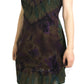 Sakkas Luciana Women's Tie Dye Bohemian Swing Midi Dress with Ties and Smock Back