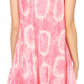 Sakkas Marlena Women's  Swing Sleeveless Tie Dye with Batik Nightgown Dress Cover