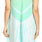 Sakkas Violeta Women's Tie Dye Paisley Caftan Midi Sleeveless Tank Dress  Cover Up