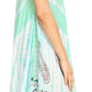 Sakkas Violeta Women's Tie Dye Paisley Caftan Midi Sleeveless Tank Dress  Cover Up