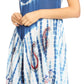 Sakkas Violeta Women's Tie Dye Paisley Caftan Midi Sleeveless Tank Dress  Cover Up
