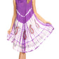 Sakkas Violeta Women's Tie Dye Paisley Caftan Midi Sleeveless Tank Dress  Cover Up