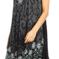 Sakkas Anabel Women's Short Flowy Caftan Tank Dress Cover up  Light Swing A-line