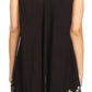 Sakkas Anabel Women's Short Flowy Caftan Tank Dress Cover up  Light Swing A-line