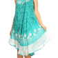 Sakkas Anabel Women's Short Flowy Caftan Tank Dress Cover up  Light Swing A-line