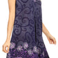 Sakkas Anabel Women's Short Flowy Caftan Tank Dress Cover up  Light Swing A-line