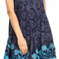 Sakkas Anabel Women's Short Flowy Caftan Tank Dress Cover up  Light Swing A-line