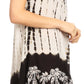 Sakkas Mariela Women's Tie Dye Loose Sleeveless Tank Short Nightgown Dress Coverup