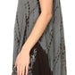 Sakkas Mariela Women's Tie Dye Loose Sleeveless Tank Short Nightgown Dress Coverup