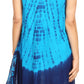 Sakkas Mariela Women's Tie Dye Loose Sleeveless Tank Short Nightgown Dress Coverup