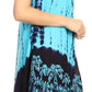 Sakkas Mariela Women's Tie Dye Loose Sleeveless Tank Short Nightgown Dress Coverup