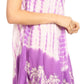 Sakkas Mariela Women's Tie Dye Loose Sleeveless Tank Short Nightgown Dress Coverup