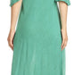 Sakkas Renata Women's Cold Shoulder Maxi Caftan Dress Sundress Flare Stonewashed