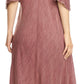 Sakkas Renata Women's Cold Shoulder Maxi Caftan Dress Sundress Flare Stonewashed