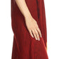 Sakkas Renata Women's Cold Shoulder Maxi Caftan Dress Sundress Flare Stonewashed