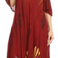Sakkas Renata Women's Cold Shoulder Maxi Caftan Dress Sundress Flare Stonewashed