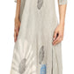Sakkas Renata Women's Cold Shoulder Maxi Caftan Dress Sundress Flare Stonewashed