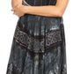Sakkas Daniella Women's Flowy Tie Dye Relax Caftan Tank Dress Cover up Sleeveless