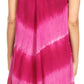 Sakkas Daniella Women's Flowy Tie Dye Relax Caftan Tank Dress Cover up Sleeveless