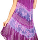 Sakkas Daniella Women's Flowy Tie Dye Relax Caftan Tank Dress Cover up Sleeveless