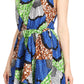 Sakkas Emalia Women's Sleeveless Cocktail High Low Hem Dress with Pockets Chambray