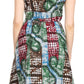 Sakkas Emalia Women's Sleeveless Cocktail High Low Hem Dress with Pockets Chambray