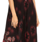 Sakkas Marga Women Maxi Summer Caftan Swimsuit Beach Cover Up Dress with Lace