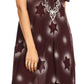 Sakkas Marga Women Maxi Summer Caftan Swimsuit Beach Cover Up Dress with Lace