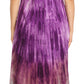 Sakkas Sofia Women's Flowy Summer Maxi Beach Dress Tie-dye w/Batik & Short Sleeves