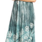 Sakkas Sofia Women's Flowy Summer Maxi Beach Dress Tie-dye w/Batik & Short Sleeves