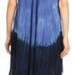 Sakkas Basira  Womens Relax Lounge Everyday Summer Long Dress Tie-dye Tropical