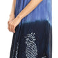 Sakkas Basira  Womens Relax Lounge Everyday Summer Long Dress Tie-dye Tropical