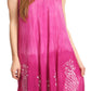 Sakkas Basira  Womens Relax Lounge Everyday Summer Long Dress Tie-dye Tropical