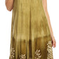 Sakkas Basira  Womens Relax Lounge Everyday Summer Long Dress Tie-dye Tropical