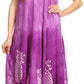 Sakkas Basira  Womens Relax Lounge Everyday Summer Long Dress Tie-dye Tropical