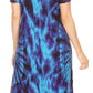 Sakkas Ada Women Cold Shoulder Caftan Relax Long Maxi Dress on Tie-dye with Corset