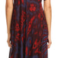 Sakkas Ada Women Cold Shoulder Caftan Relax Long Maxi Dress on Tie-dye with Corset