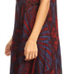 Sakkas Ada Women Cold Shoulder Caftan Relax Long Maxi Dress on Tie-dye with Corset