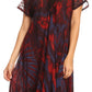 Sakkas Ada Women Cold Shoulder Caftan Relax Long Maxi Dress on Tie-dye with Corset