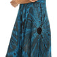 Sakkas Ada Women Cold Shoulder Caftan Relax Long Maxi Dress on Tie-dye with Corset
