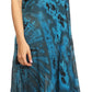 Sakkas Ada Women Cold Shoulder Caftan Relax Long Maxi Dress on Tie-dye with Corset