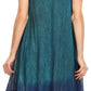 Sakkas Etta Women's Sleeveless Casual Summer Maxi Loose Fit Tie Dye Long Dress