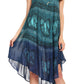 Sakkas Etta Women's Sleeveless Casual Summer Maxi Loose Fit Tie Dye Long Dress