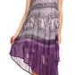 Sakkas Etta Women's Sleeveless Casual Summer Maxi Loose Fit Tie Dye Long Dress