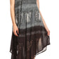 Sakkas Etta Women's Sleeveless Casual Summer Maxi Loose Fit Tie Dye Long Dress