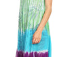 Sakkas Etta Women's Sleeveless Casual Summer Maxi Loose Fit Tie Dye Long Dress