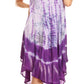 Sakkas Etta Women's Sleeveless Casual Summer Maxi Loose Fit Tie Dye Long Dress